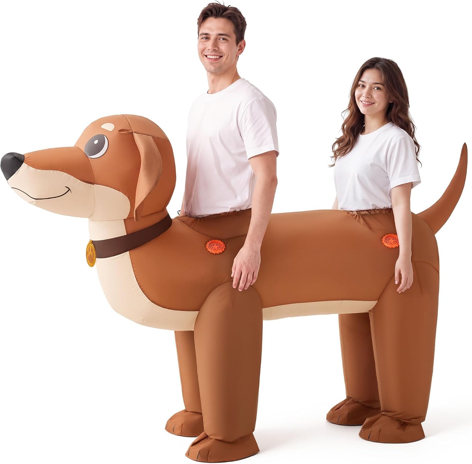 Costumes - Надувной костюм такса для пары от