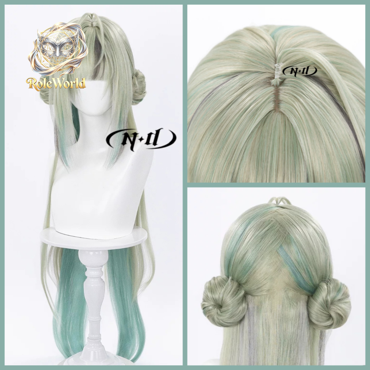 Anime Cosplay Wig Heat Resistant - Парик Си из Arknights Endfield, парик