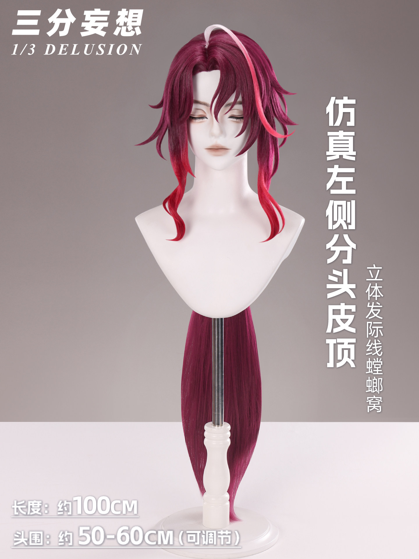 Парик для косплея персонажа Но – обзор и цена Anime Cosplay Wig Heat Resistant