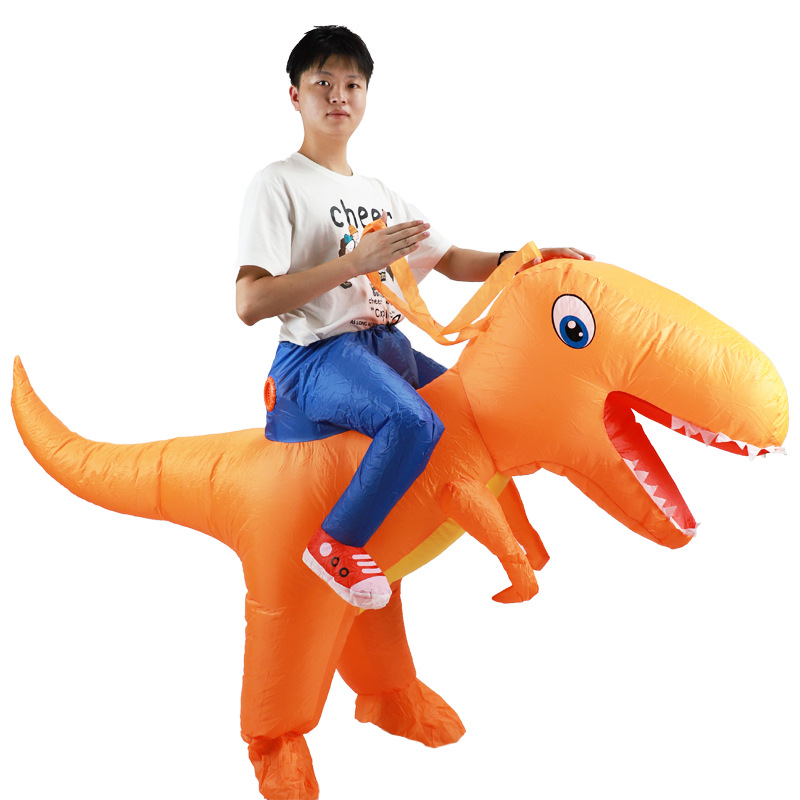 AdultHot Kids зеленый надувной – обзор и цена Inflatable Dinosaur Costume Adult