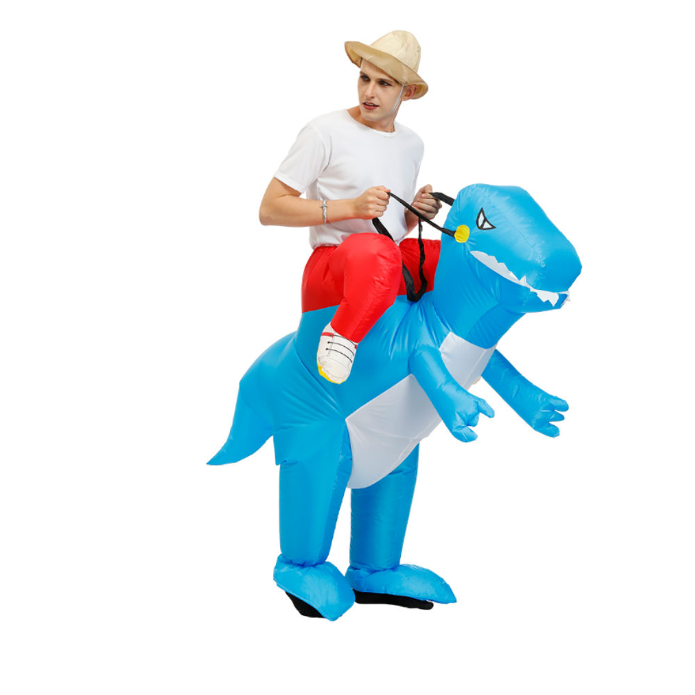 Надувной костюм динозавра для  – обзор и цена Inflatable Dinosaur Costume Adult