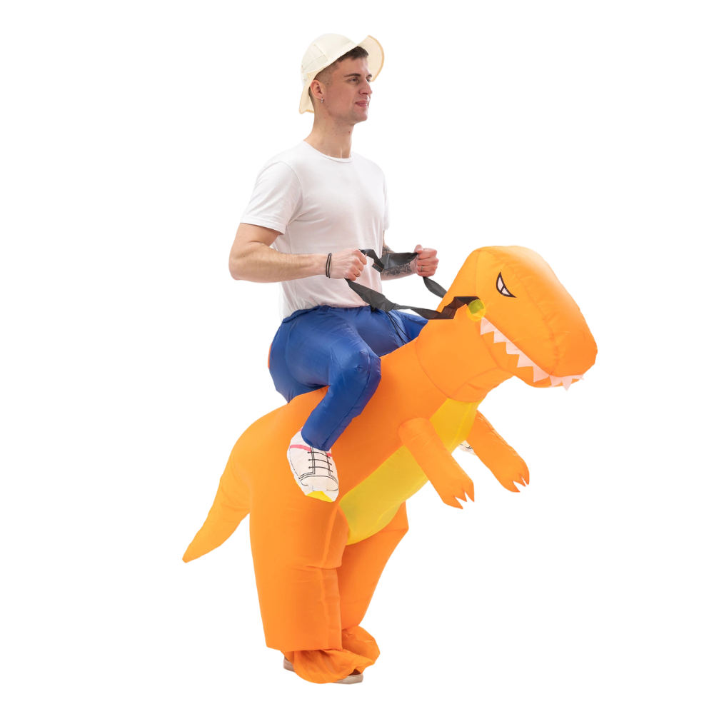 Надувной костюм динозавра для  – обзор и цена Inflatable Dinosaur Costume Adult