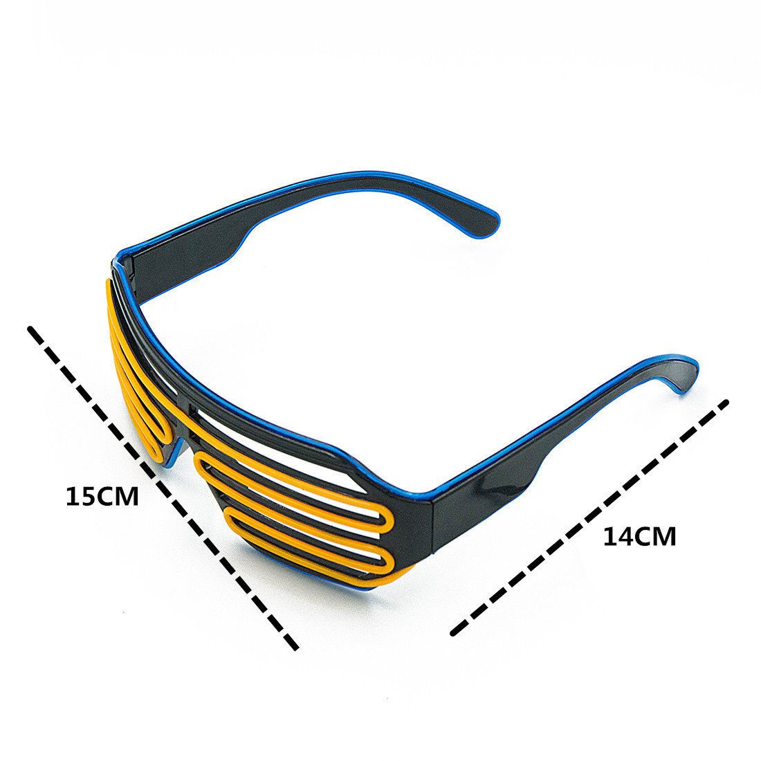 Светящиеся очки со светодиодно – обзор и цена Glow In The Dark Party Glasses