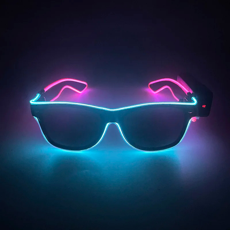 Новые стильные беспроводные св – обзор и цена Glow In The Dark Party Glasses