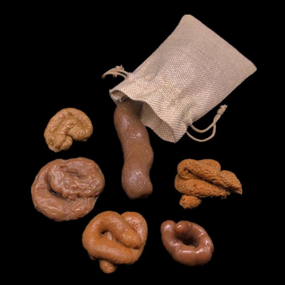 6 шт., шуточный гаджет, хлюпаю – обзор и цена Fake Poop Gag Gift