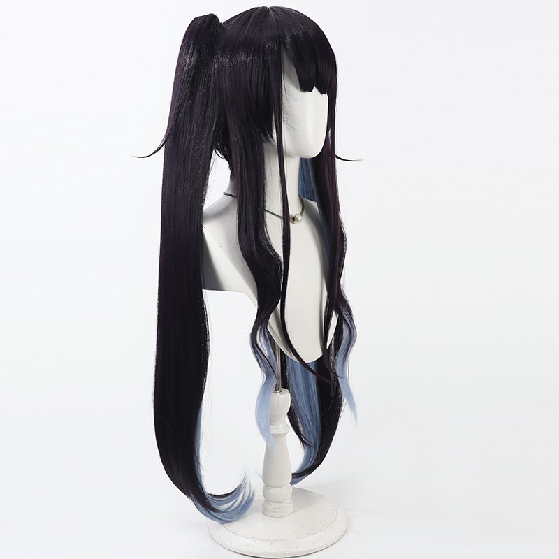 Aikiyo Fuuka Косплей Парик Син – обзор и цена Anime Cosplay Wig Heat Resistant