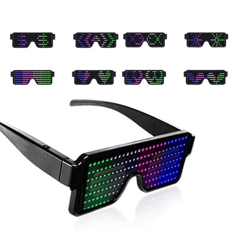 Светодиодные очки с подсветкой – обзор и цена Glow In The Dark Party Glasses