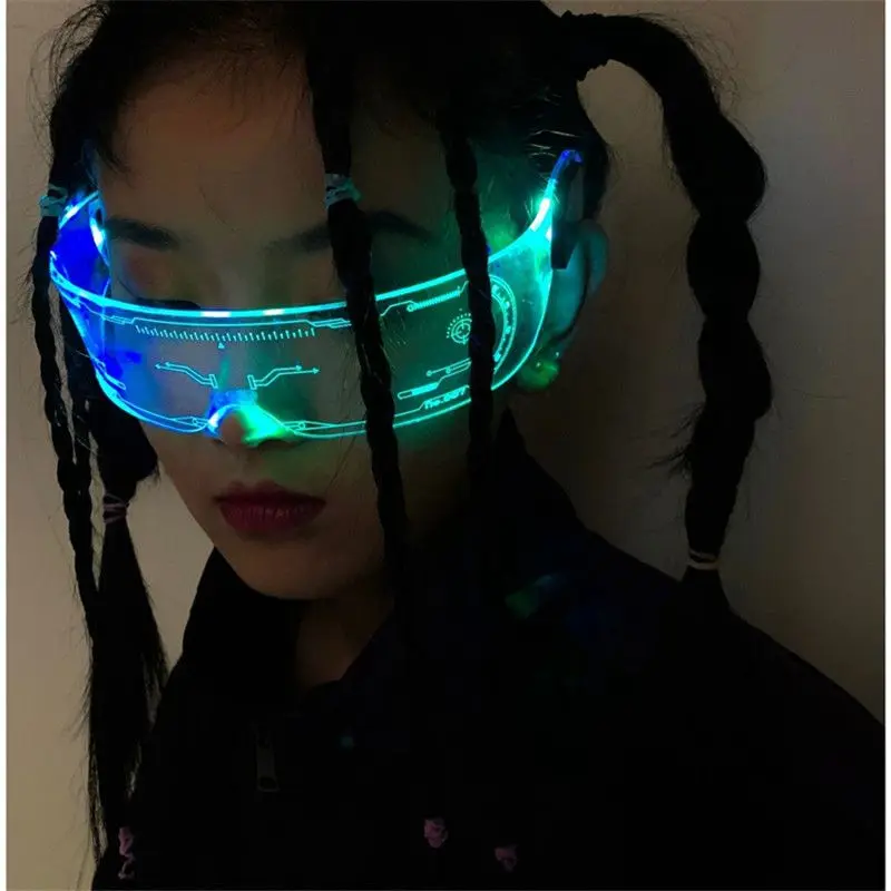 Светодиодные очки для вечерино – обзор и цена Glow In The Dark Party Glasses